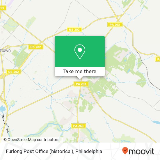 Mapa de Furlong Post Office (historical)