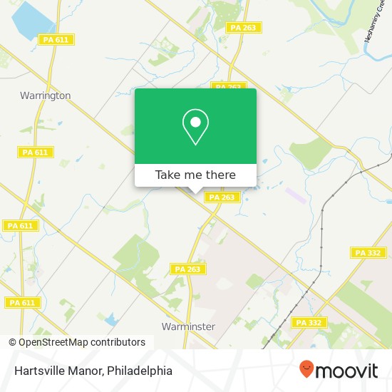 Hartsville Manor map