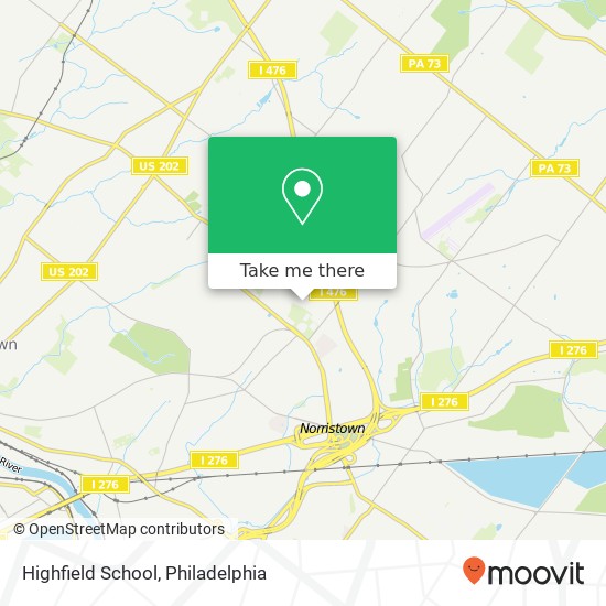 Mapa de Highfield School