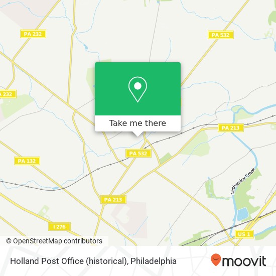 Mapa de Holland Post Office (historical)