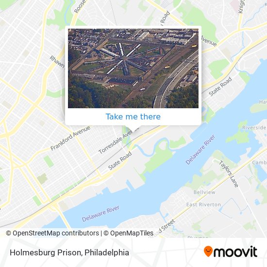 Mapa de Holmesburg Prison