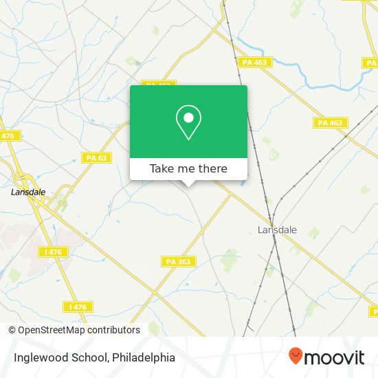 Mapa de Inglewood School