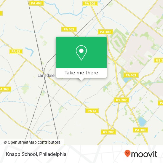 Mapa de Knapp School
