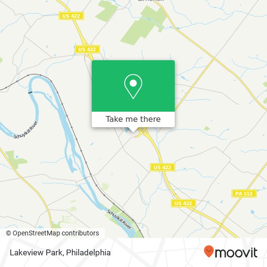 Mapa de Lakeview Park