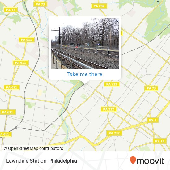 Mapa de Lawndale Station