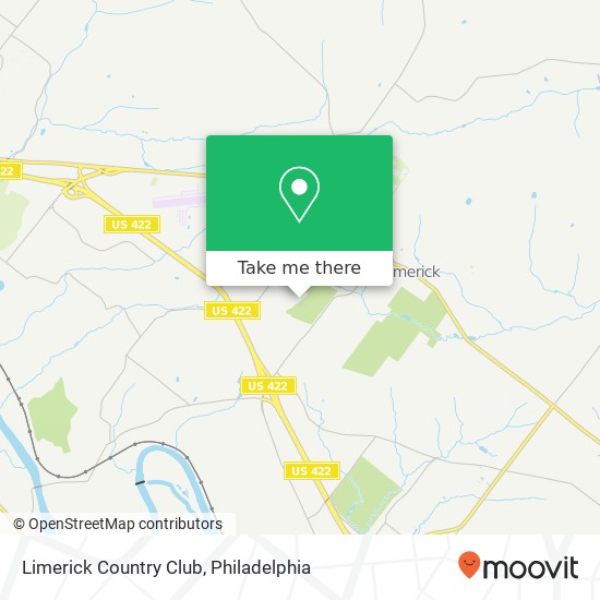 Limerick Country Club map