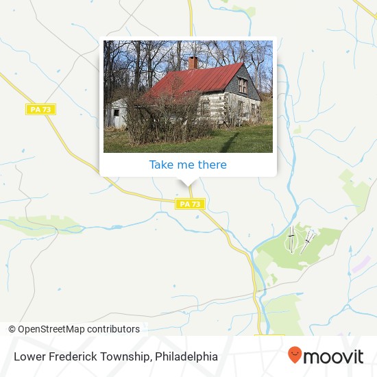 Mapa de Lower Frederick Township