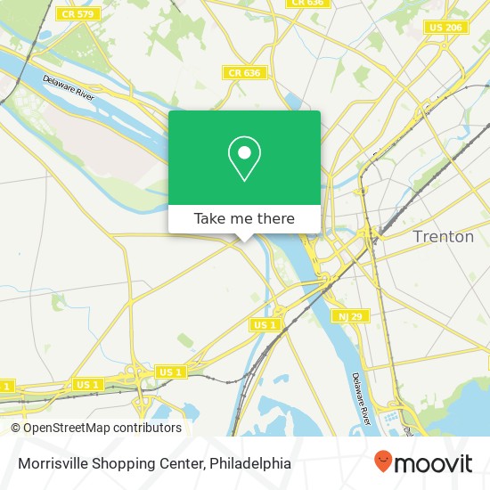 Morrisville Shopping Center map