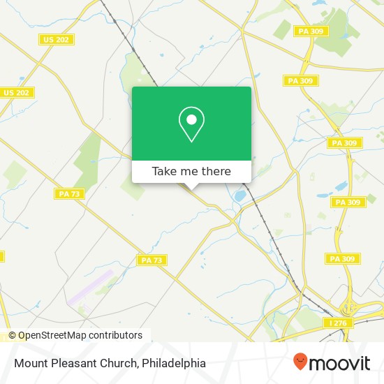 Mount Pleasant Church map