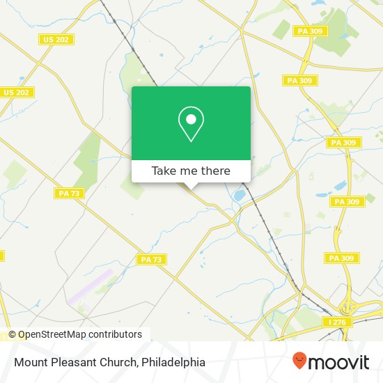 Mapa de Mount Pleasant Church