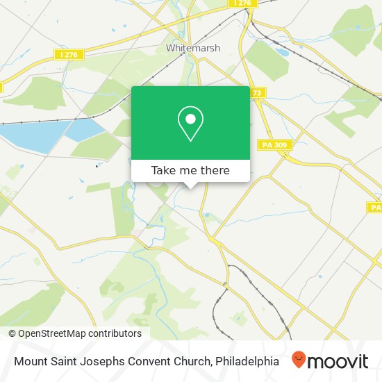 Mapa de Mount Saint Josephs Convent Church