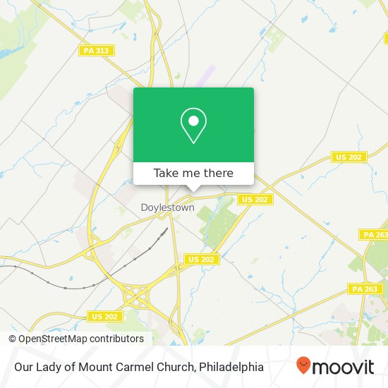 Our Lady of Mount Carmel Church map