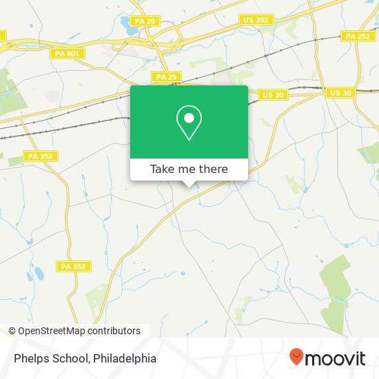 Mapa de Phelps School