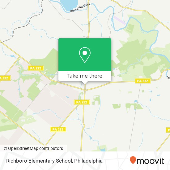 Mapa de Richboro Elementary School