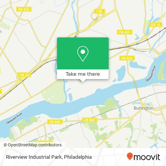 Riverview Industrial Park map