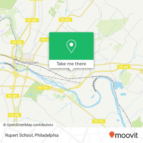 Mapa de Rupert School