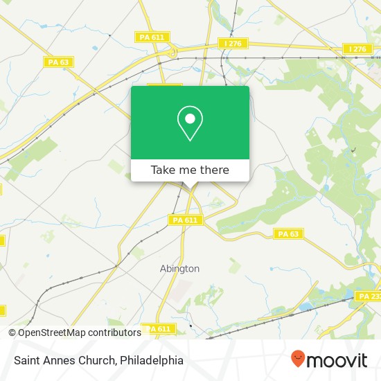 Saint Annes Church map