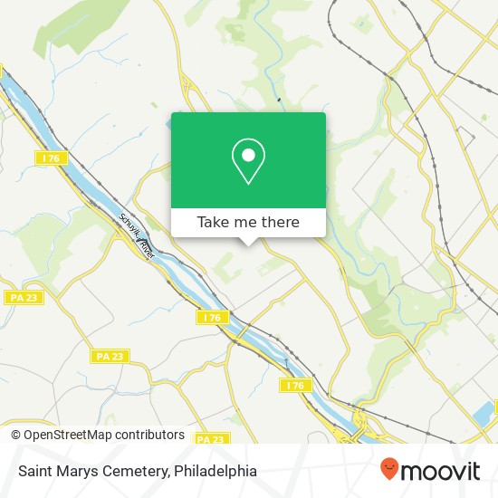 Mapa de Saint Marys Cemetery