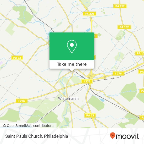 Saint Pauls Church map