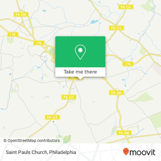 Mapa de Saint Pauls Church