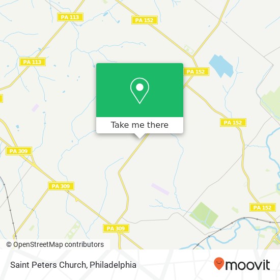 Mapa de Saint Peters Church