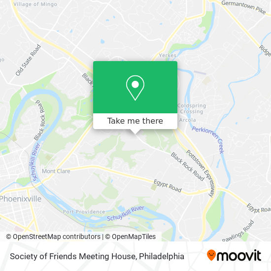 Society of Friends Meeting House map