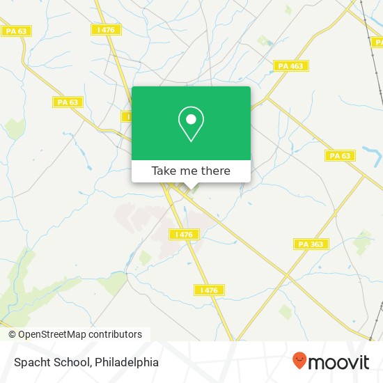 Mapa de Spacht School