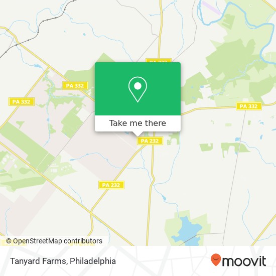 Tanyard Farms map