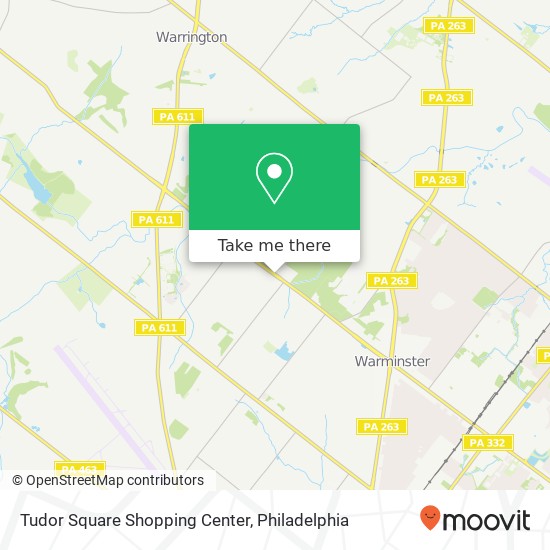 Tudor Square Shopping Center map