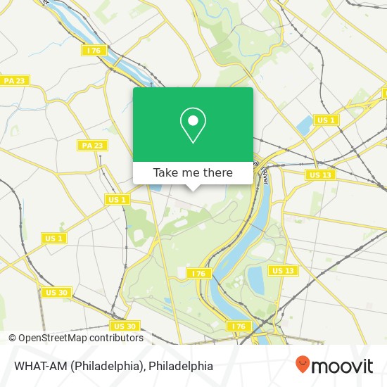Mapa de WHAT-AM (Philadelphia)