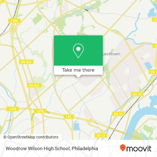 Mapa de Woodrow Wilson High School