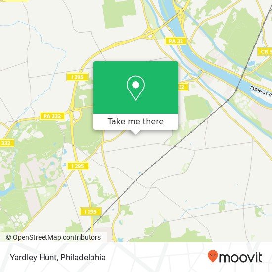 Yardley Hunt map