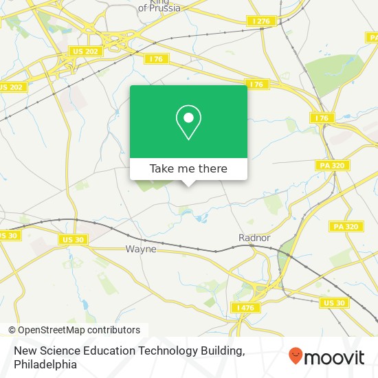 Mapa de New Science Education Technology Building