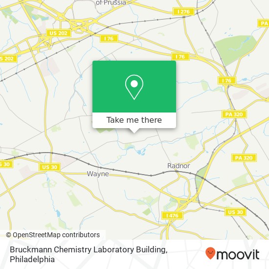 Mapa de Bruckmann Chemistry Laboratory Building