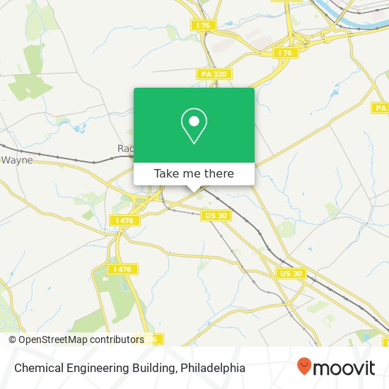 Chemical Engineering Building map