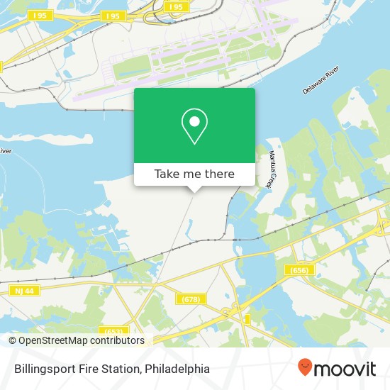 Billingsport Fire Station map