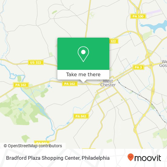 Bradford Plaza Shopping Center map
