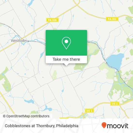 Mapa de Cobblestones at Thornbury