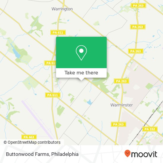 Mapa de Buttonwood Farms