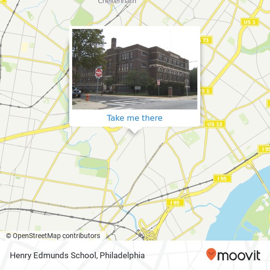 Henry Edmunds School map