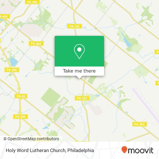 Holy Word Lutheran Church map