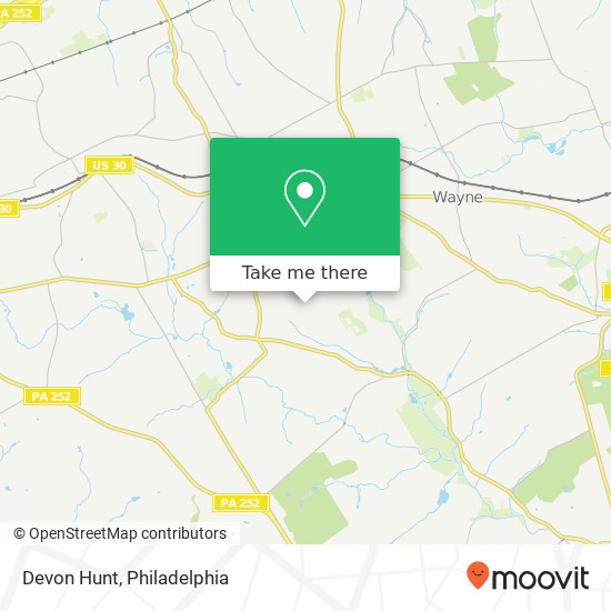 Mapa de Devon Hunt