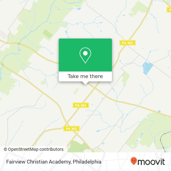 Fairview Christian Academy map