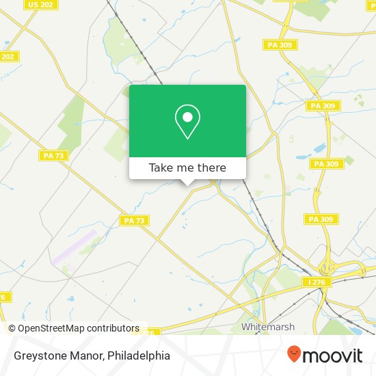 Greystone Manor map