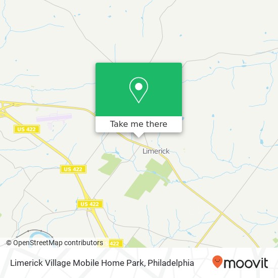 Limerick Village Mobile Home Park map