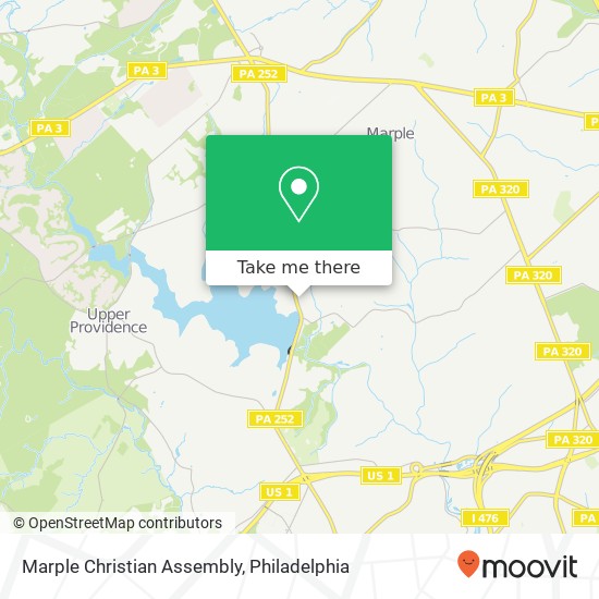 Mapa de Marple Christian Assembly
