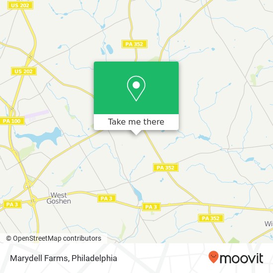 Mapa de Marydell Farms