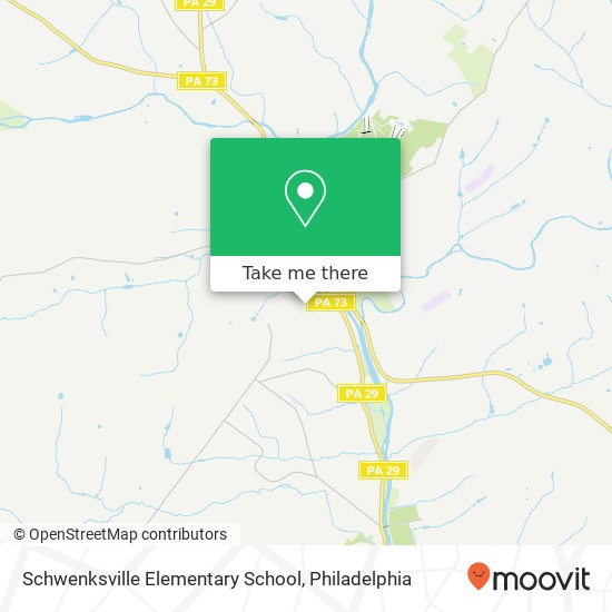 Mapa de Schwenksville Elementary School