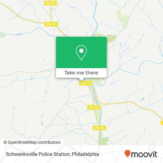 Mapa de Schwenksville Police Station