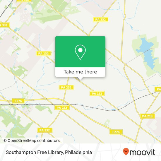 Mapa de Southampton Free Library